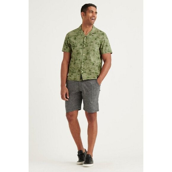 Lucky Brand Club‎ Collar Short Sleeve Shirt Size S/P - Picture 1 of 11